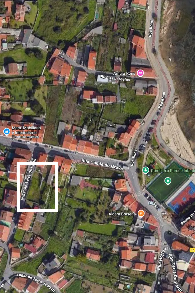 Situación terreno terra de porto Situacion terreno terra de porto